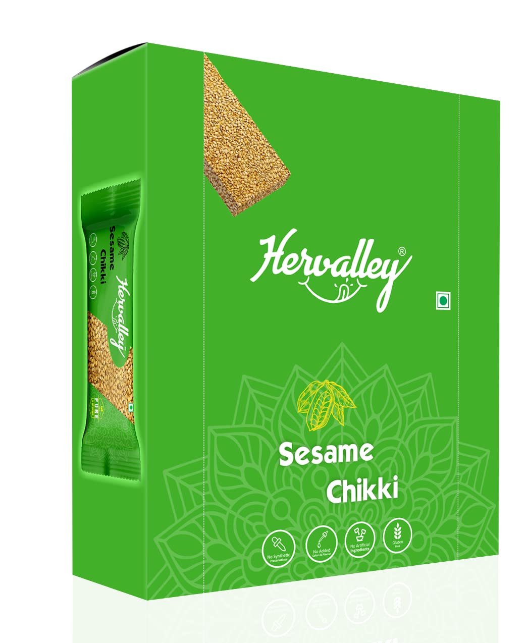 Hervalley Sesame Chikki Display Box 20 Pcs of 25G (B09C62Q2X2) Amazon Price History, Amazon Price Tracker