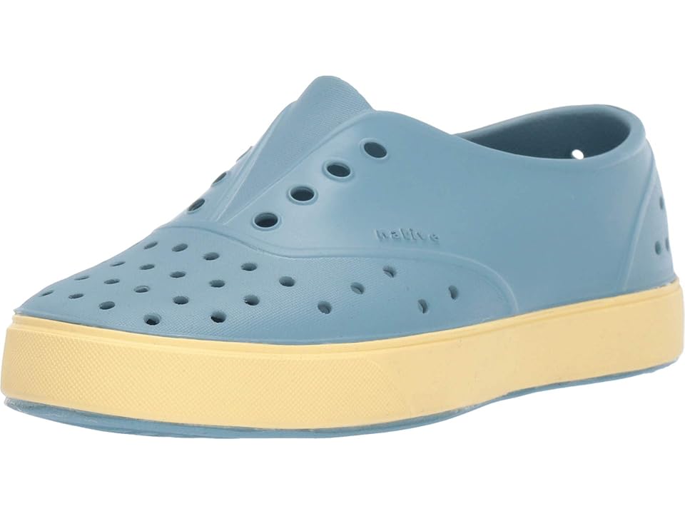 

Native Kids Shoes Miller (Little Kid/Big Kid) (Fuji Blue/Gone Bananas Yellow) Kid's Shoes