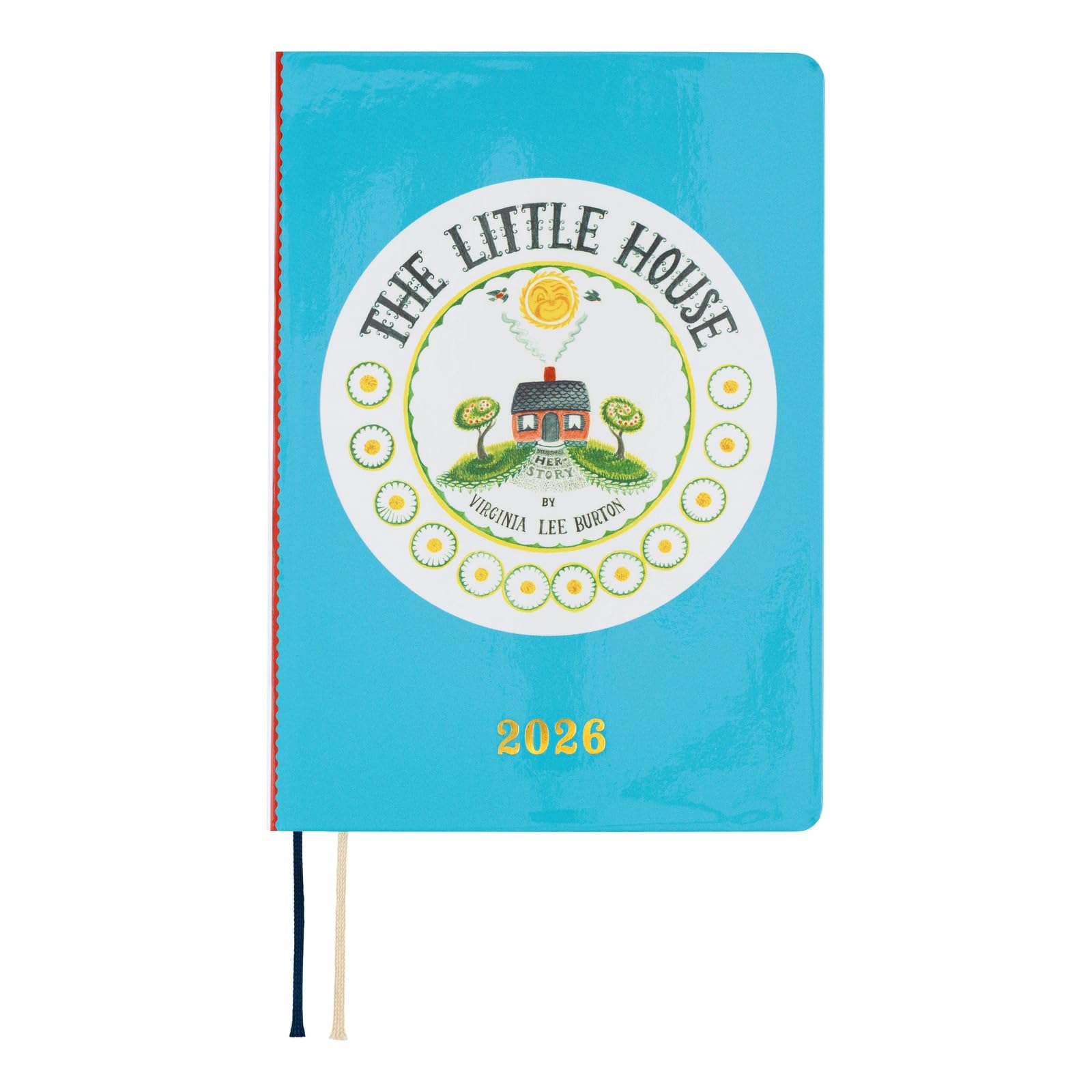 Hobonichi Techo HON A6 2026 Virginia Lee Burton: The Little House (English, January Start Planner)
