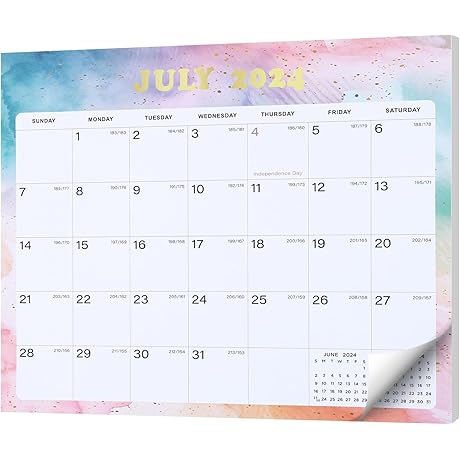 Lbylyhxc Magnetic Dry-Erase Large Monthly Refrigerator Calendar 2024-2025