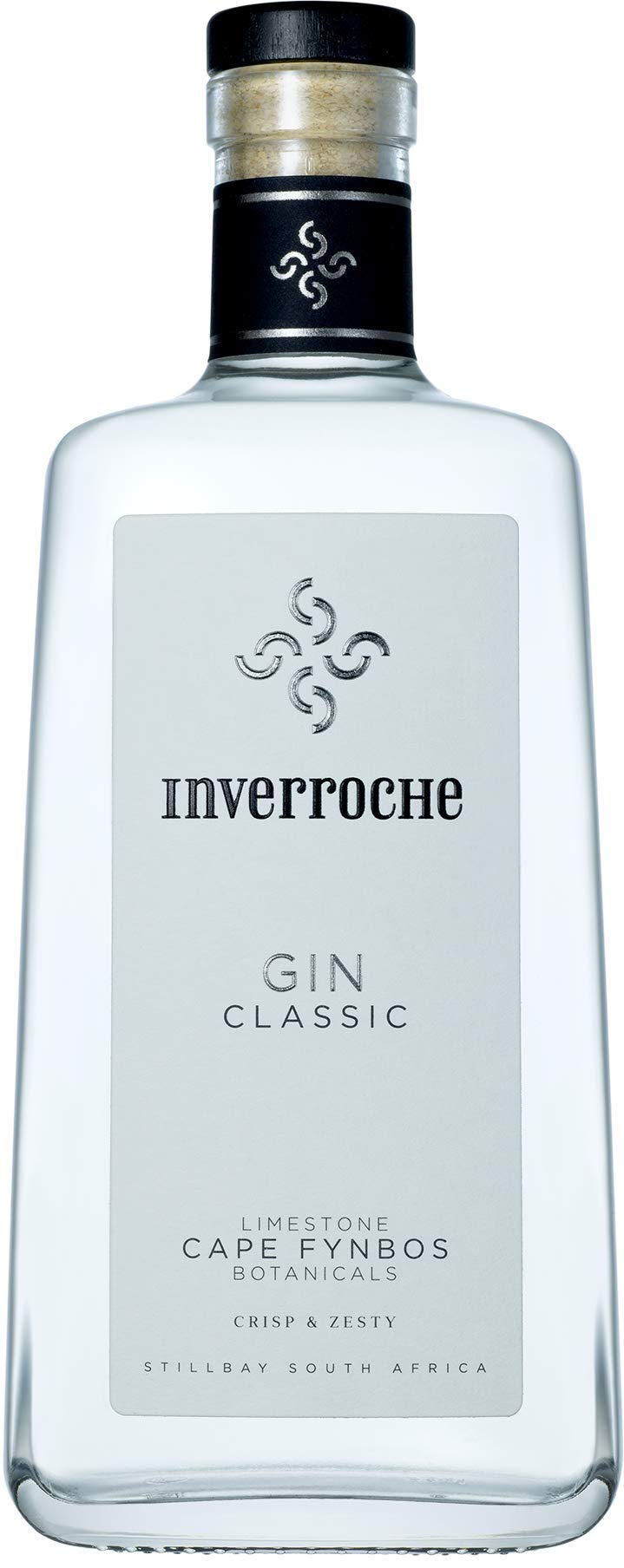 Inverroche Classic Gin, Botanica Fynbos del Capo Occidentale con Citrus Buchu, vol 43%, 70 CL