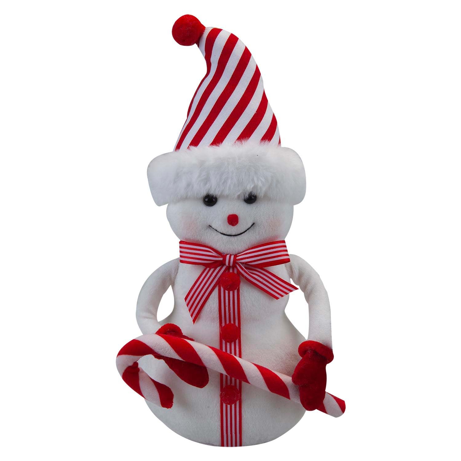 VFM e-Store - Christmas Snowman Decoration Festive Indoor Xmas Ornaments - 32cm X 13cm White X 1