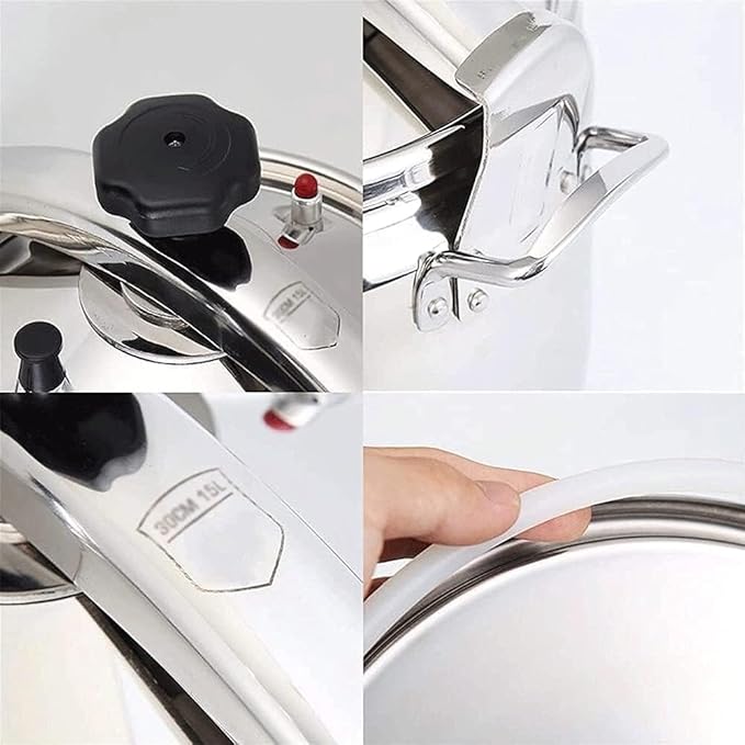 Olla a Presión Acero Inoxidable 40L TTXNJKBF miniatura 6