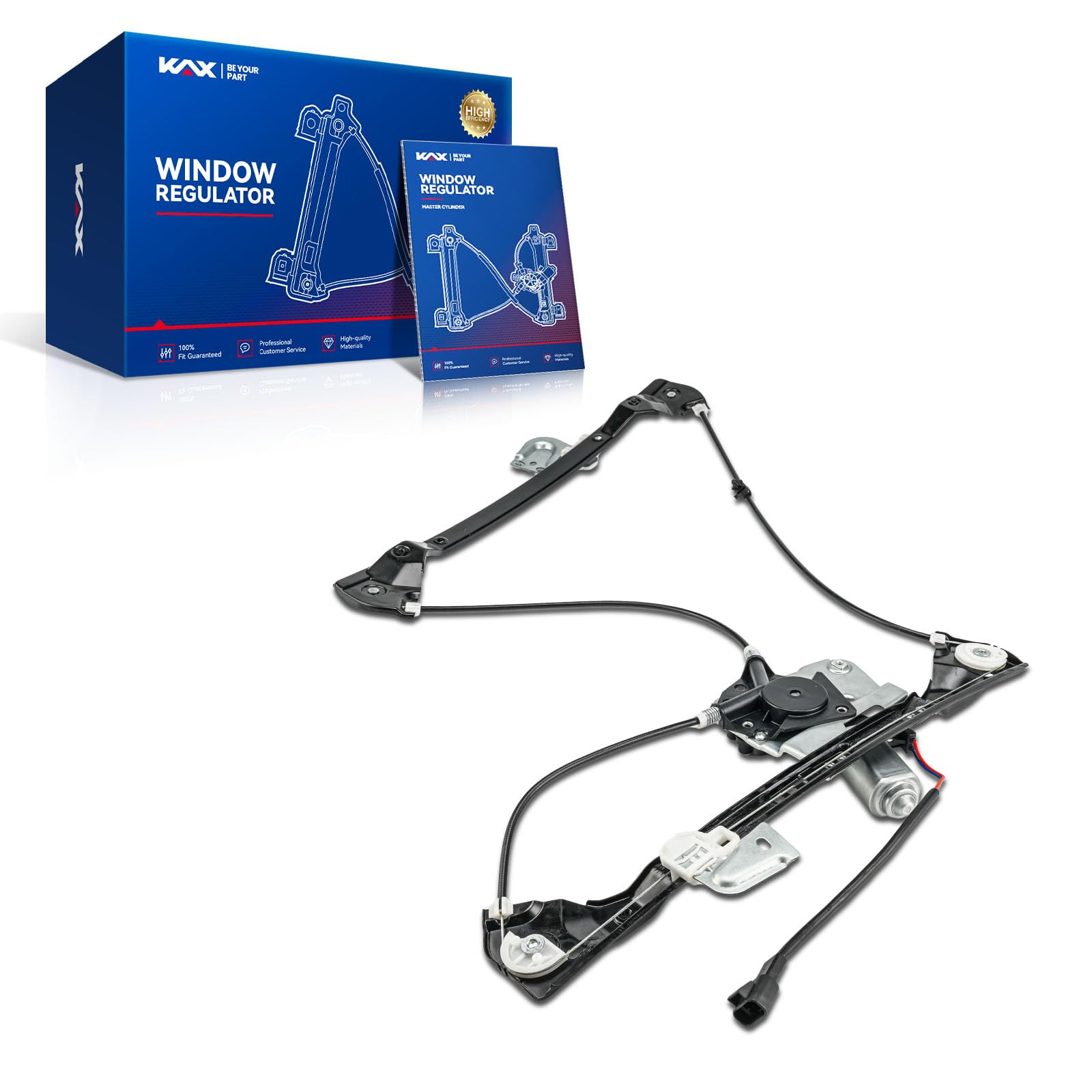 KAX Front Right Power Window Regulator w/Motor for Pontiac Grand Am 99-05