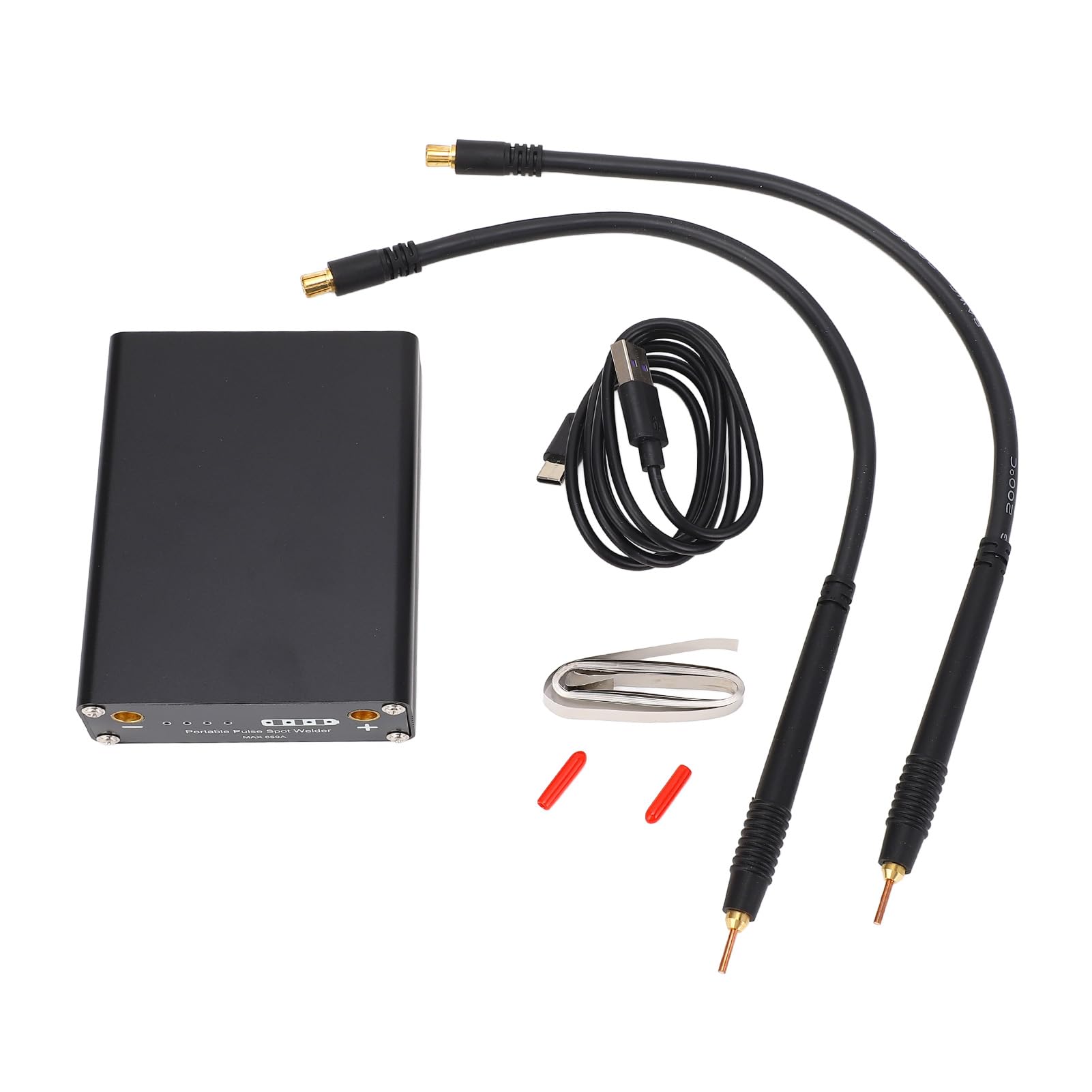 Spot Welder, DH20 Portable 9 Gears Handheld Spot Welder Machine DIY Kit, with Spot Welding Pen for 26650 32650 Battery Pack Welding Tools