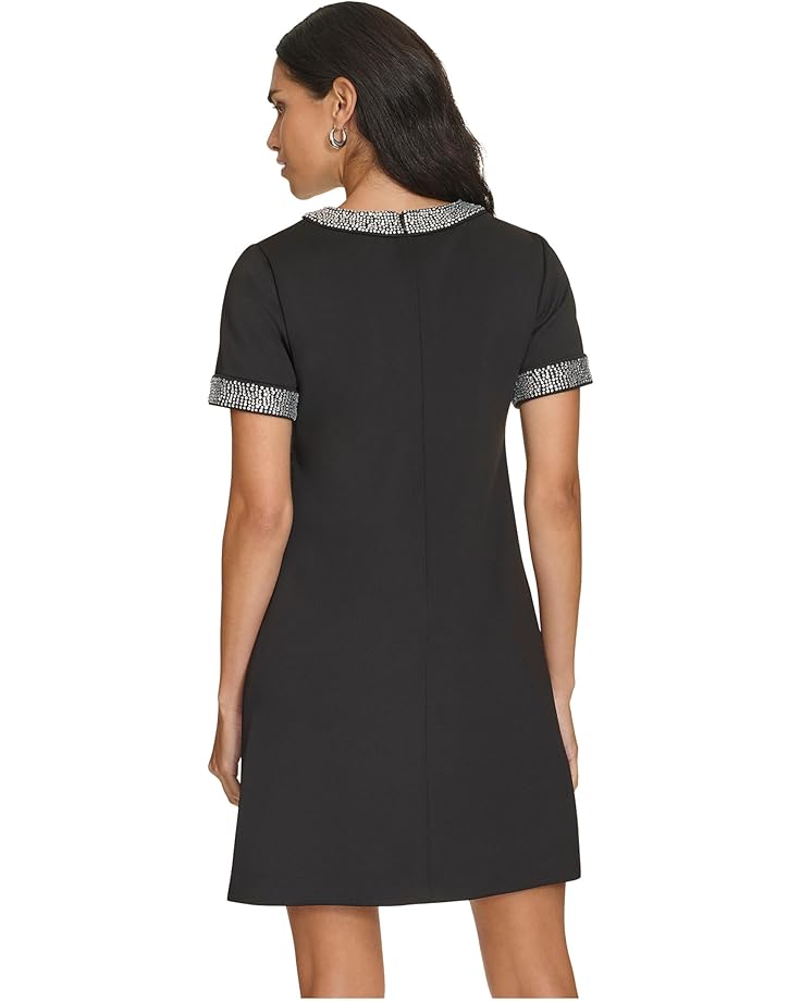 Calvin Klein Short Scuba with Rhinestone Sleeve - #2 of 3