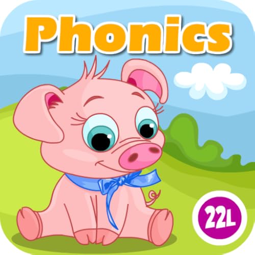 Phonics: Fun on Farm - Reading, Spelling and Tracing Educational Program • Kids Learning Games Teaching Letter Sounds, Sight Words, ABC Flash Cards Quiz & Alphabet for Preschool, Toddler, Kindergarten and 1st Grade Explorers by Abby Monkey