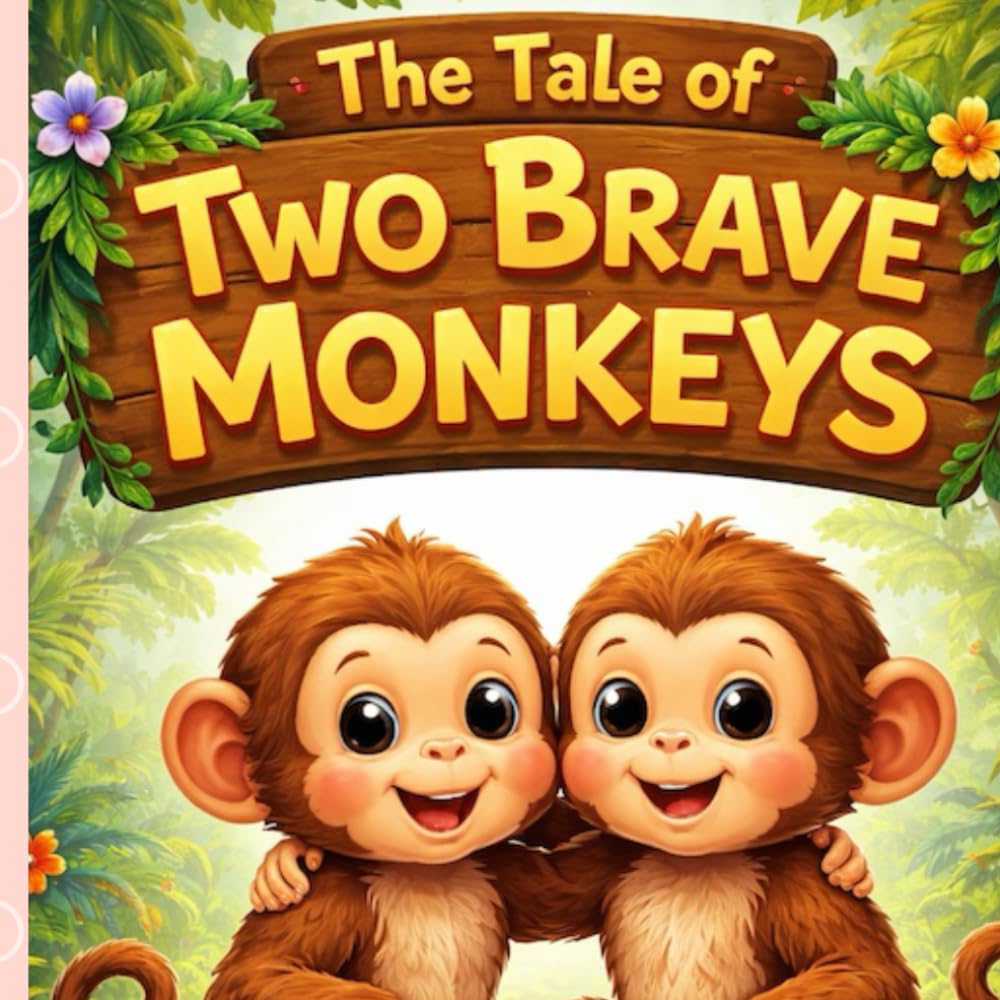 The Tale of TWO BRAVE MONKEYS: The Big Banana and the Power of Friendship