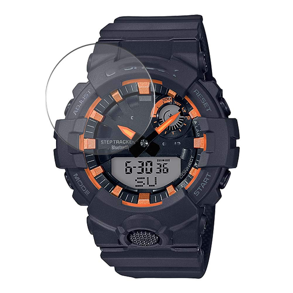 [3 Pack] Synvy Screen Protector Film, compatible with CASIO G-SHOCK GBA-800SF GBA800SF Series Guard Sticker [ Not Tempered Glass Protectors ], Transparent