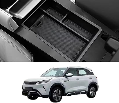 Fit for BYD Yuan Up Pro 2024,Armrest Storage Box,Center Console Tray Accessories,Organizer Case Center Console,Armrest Box Tray Center Console,Car Supplies