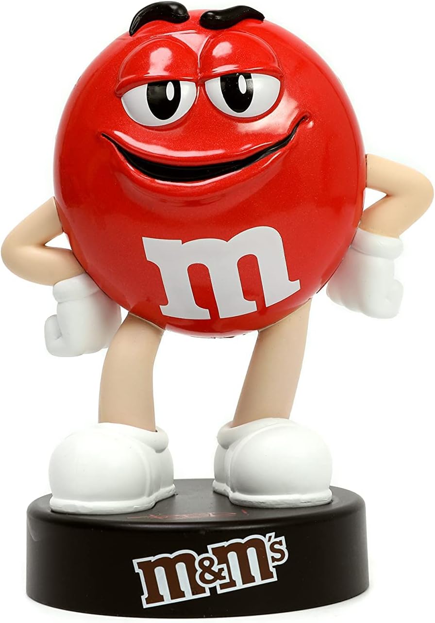 Jada Toys M&M’S Red 4Inch Metals DieCast Metal Figure Toys & Games