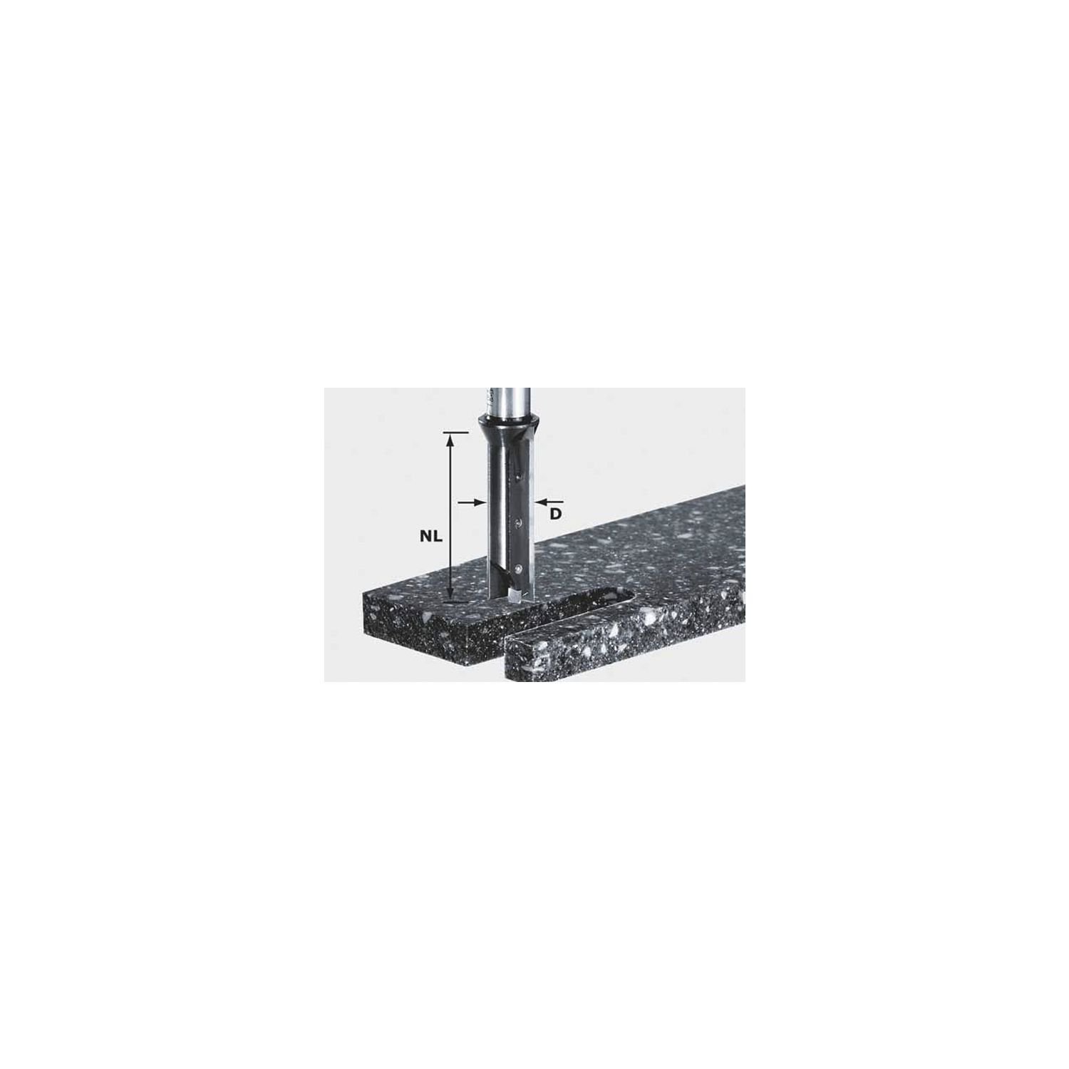 Festool Fraise à rainurer avec plaquettes réversibles HW S12 D14/45 WM