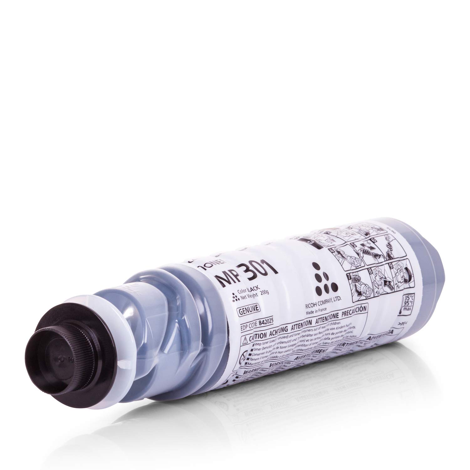RICOH AFICIO Toner MP301E Para MP 301E/301SP/301SF Negro (841711) (841913)(842025) (842339)