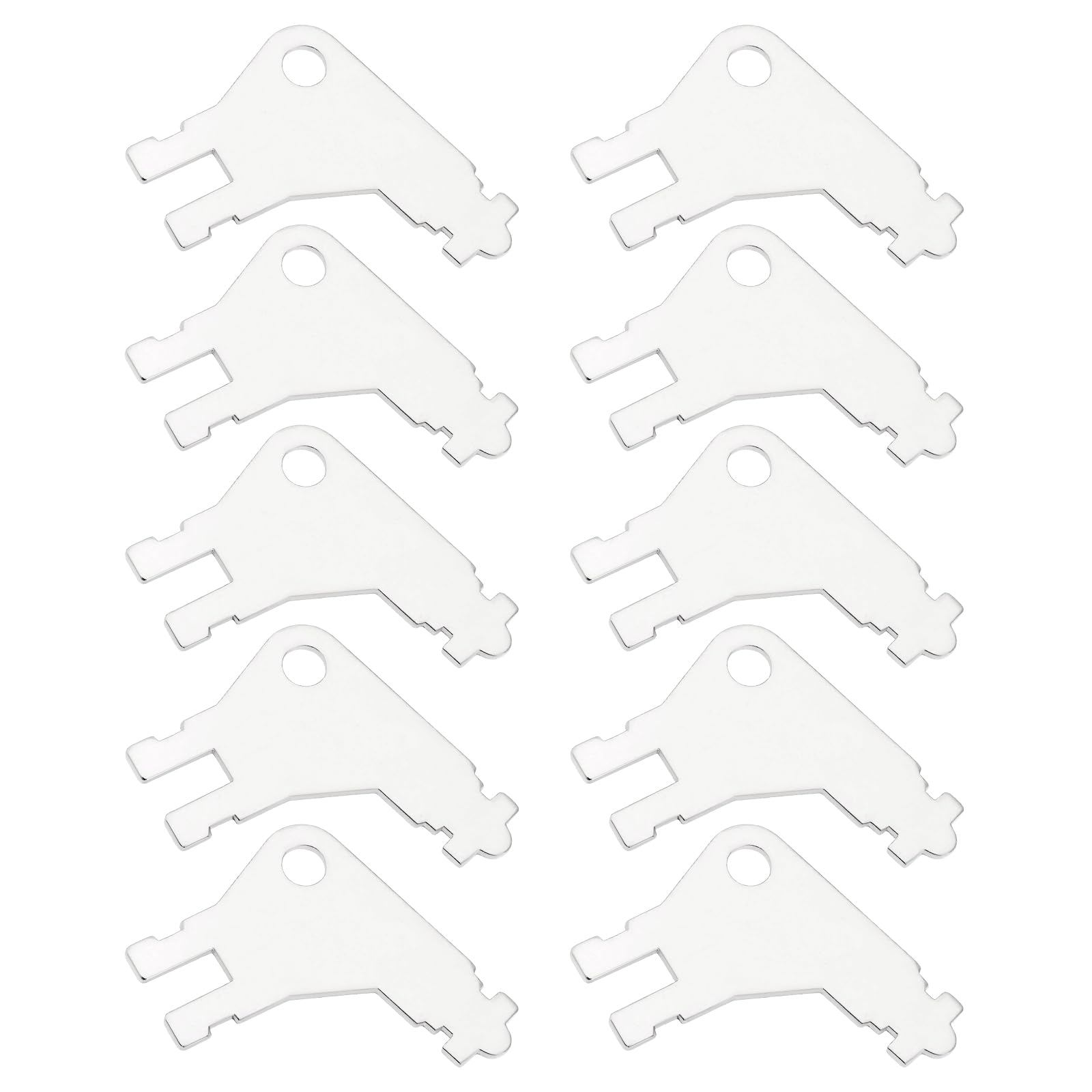 SG Store 10Pcs Paper Towel Dispenser Commercial Grade Utility Paper Dispenser Metal Key 50504 Compatible with Georgia Pacific Silver