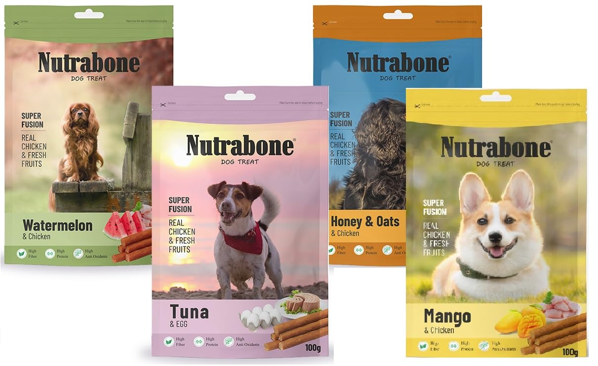 See full amazon price history chart for Nutrabone Dog Treat Pack of 4, Highly Nutritional & Digestible, Suitable for All Dog Breeds, Easy to Digest, No Artificial Flavors Added, 100g Each (COMBO-4-5) Nutrabone Dog Treat Pack of 4, Highly Nutritional & Digestible, Suitable for All Dog Breeds, Easy to Digest, No Artificial Flavors Added, 100g Each (COMBO-4-5) (B0CDLVQDTC) Amazon Price History, Amazon Price Tracker