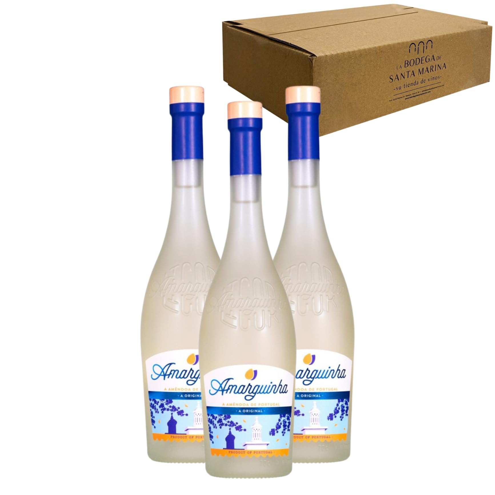 Amarguinha Original - Celebra los momentos especiales con el licor perfecto Pack 3-70cl