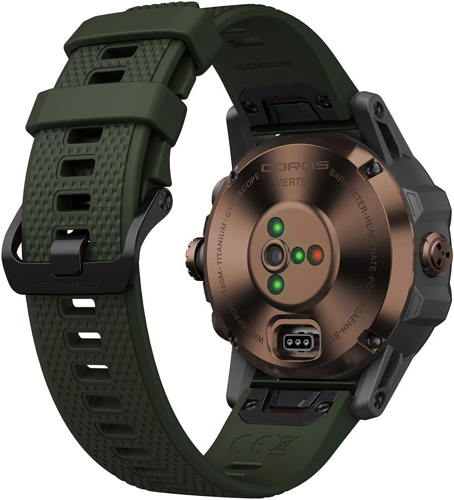 COROS VERTIX GPS Adventure Watch con batteria GPS completa per 60 ore, vetro zaffiro con rivestimento simile al diamante, touch screen, barometro, ANT + e BLE, Strava e TrainingPeaks (Mountain Hunter) COROS VERTIX GPS Adventure Watch con batteria GPS completa per 60 ore, vetro zaffiro con rivestimento simile al diamante, touch screen, barometro, ANT + e BLE, Strava e TrainingPeaks (Mountain Hunter)