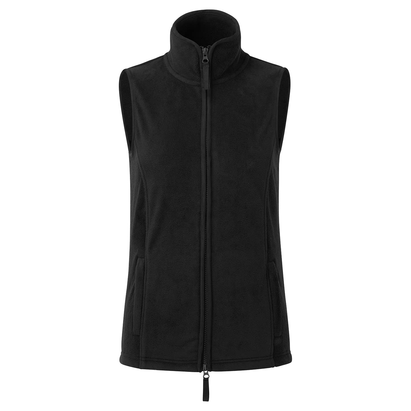 Premier Women's Black / Artisan Fleece Gilet (Xl) (Black)