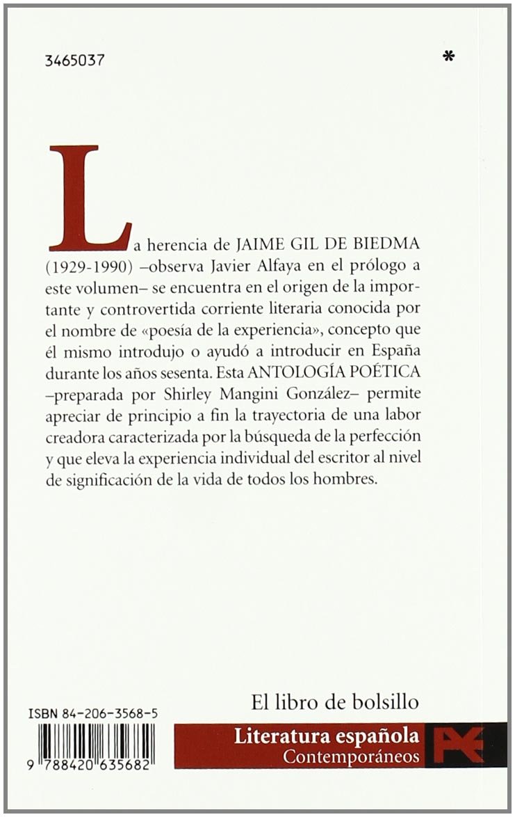 Estuche - Poesía contemporánea: José Hierro - Jaime Gil de Biedma - Angel González (El Libro De Bolsillo - Estuches)