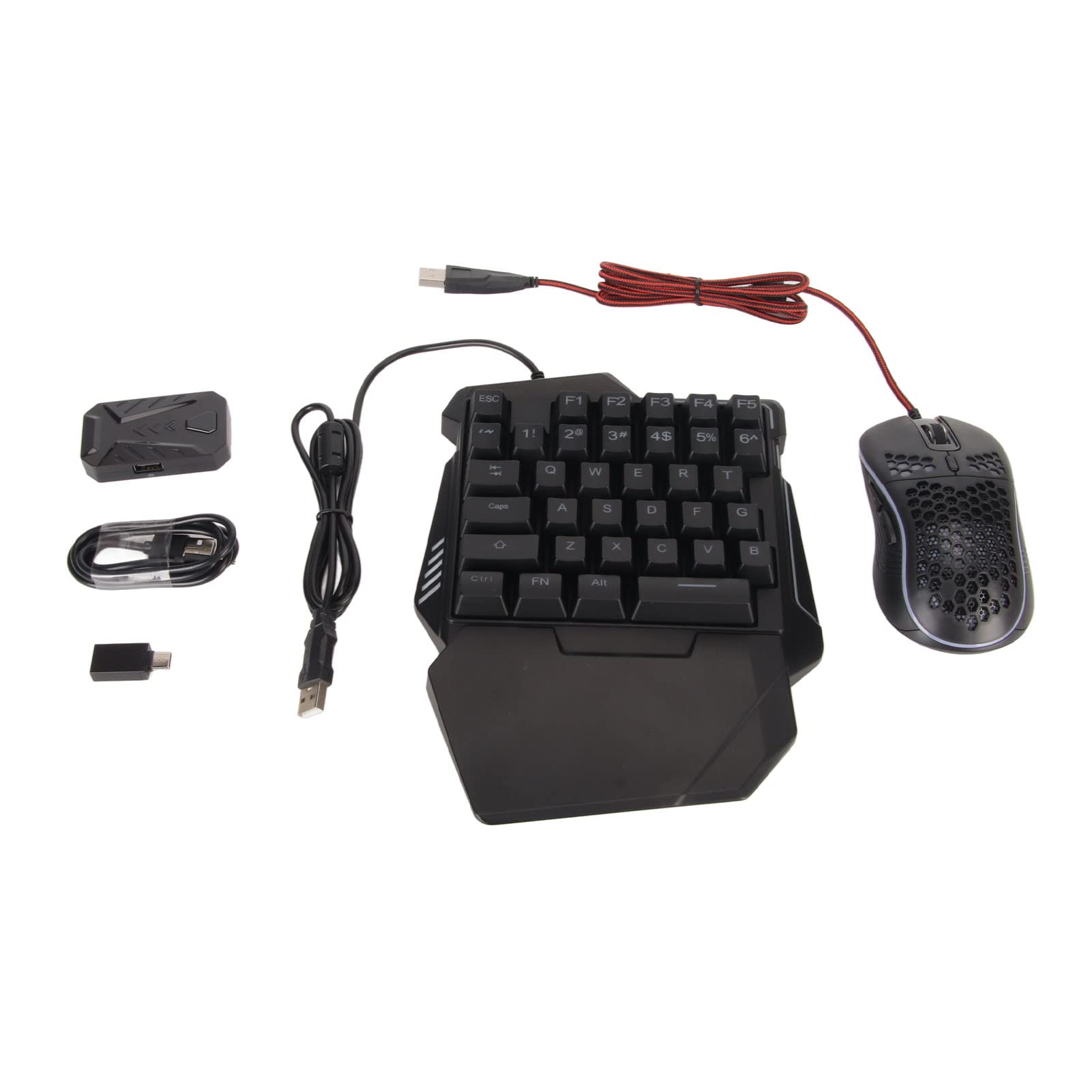 Set di Convertitori per Tastiera Combo da Gioco Dal Design Silenzioso per e Migliora L'esperienza di Gioco ABS Resistente