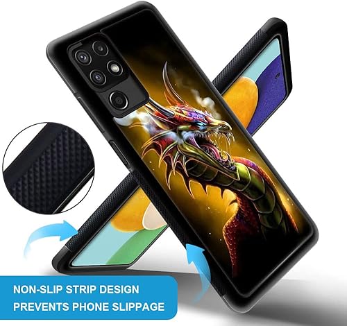 Miniatura 2 de ZHEGAILIAN Funda compatible con Samsung Galaxy A13 5G, funda de dragón épico para Samsung Galaxy A13 5G, funda para hombres y niños, protección