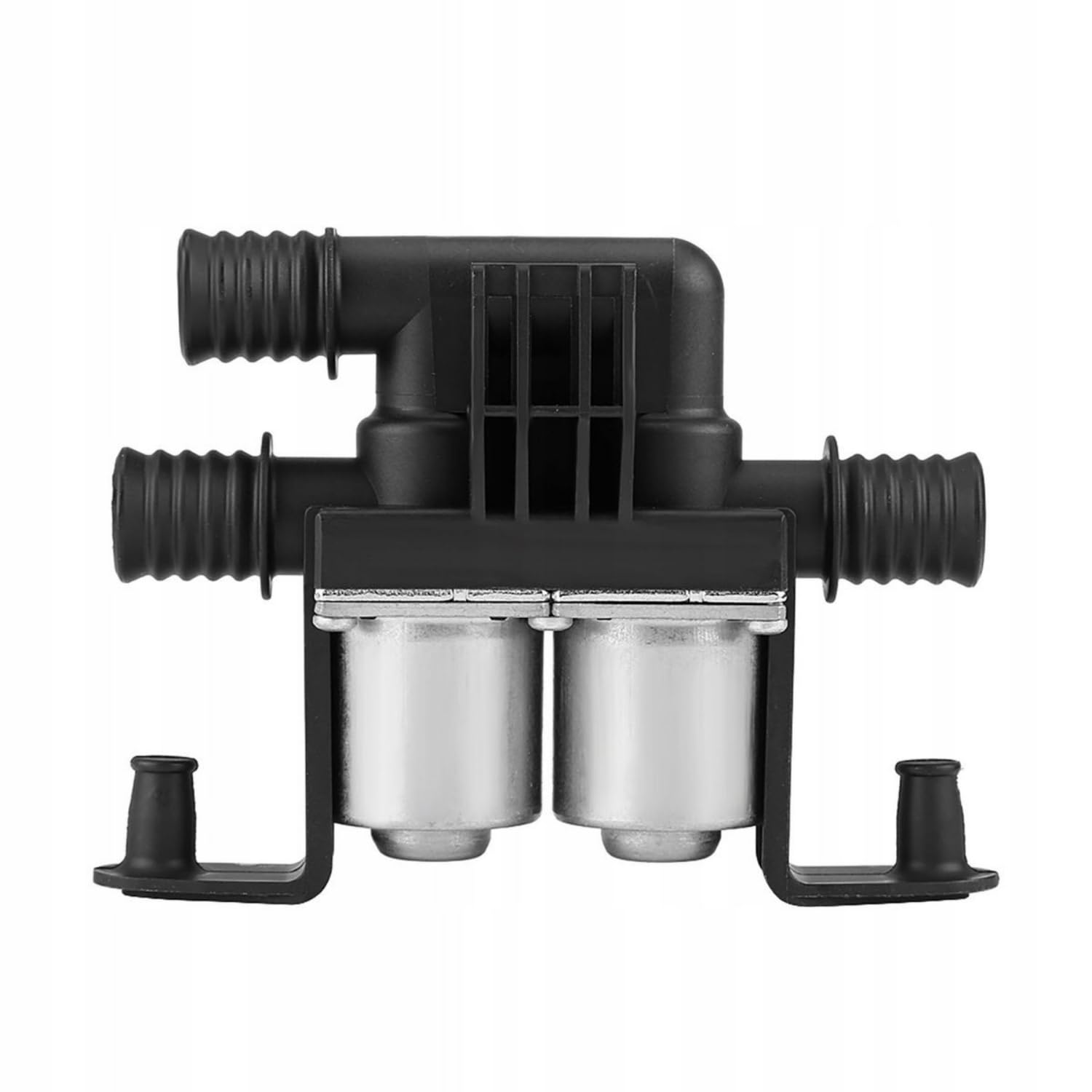 Valvola di controllo del riscaldatore a doppio solenoide compatibile con 7er 5er X5 E38 E39 E46 E53 Ricambio per 64128374995 64116906652