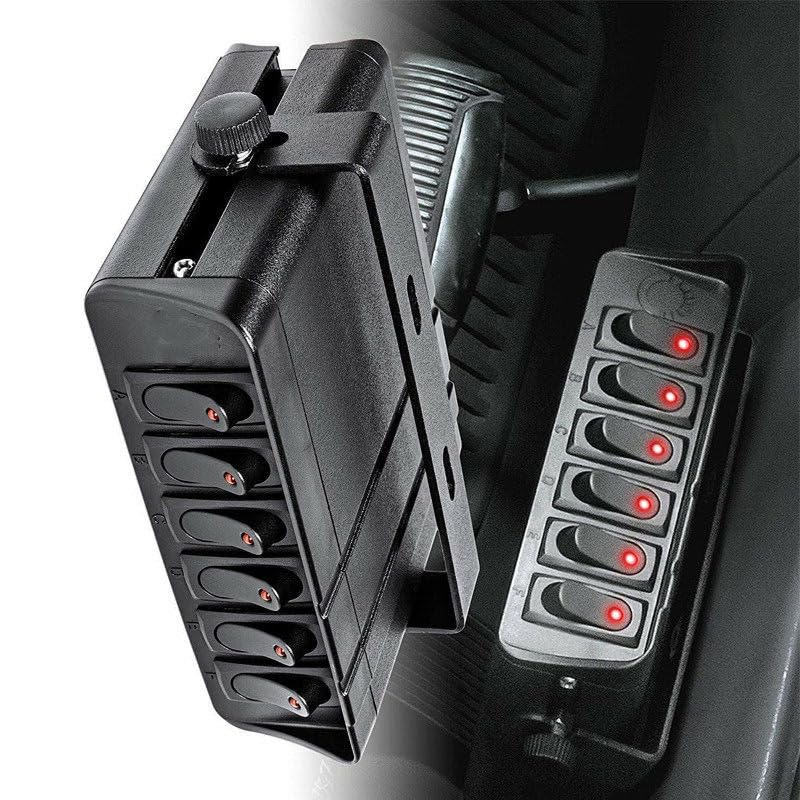 Amazon.com: Unifizz True Mods 6-Gang 12V Rocker Switch Box