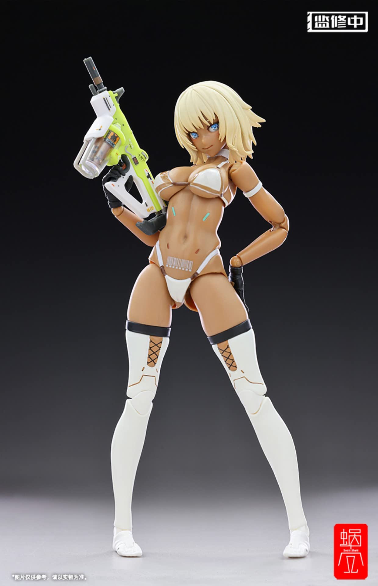 Amazon.co.jp: 蝸之殼 TAPIGAL ミルク・T 完成品 1/12 可動