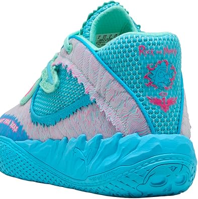 PUMA Mens Mb.05 Rick & Morty Basketball Sneakers Shoes - Orange, Orange, 12