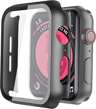 苹果手表SE/Series 4 6 5 3 2防摔软硬保护壳（2个装）