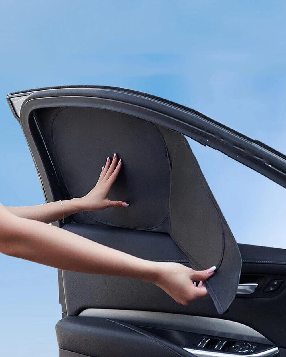 Osłona przeciwsłoneczna na boczne szyby samochodowe dla Peugeot 508 SW 2011-2024, magnetyczne zasłony do okien samochodowych, akcesoria do ochrony przeciwsłonecznej, 8 sztuk - wholecar