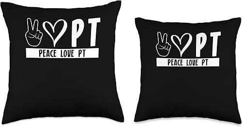 Miniatura 3 de Mental And Psychological Health Design Peace Love PT Mental Health Throw Pillow, 16x16, Multicolor