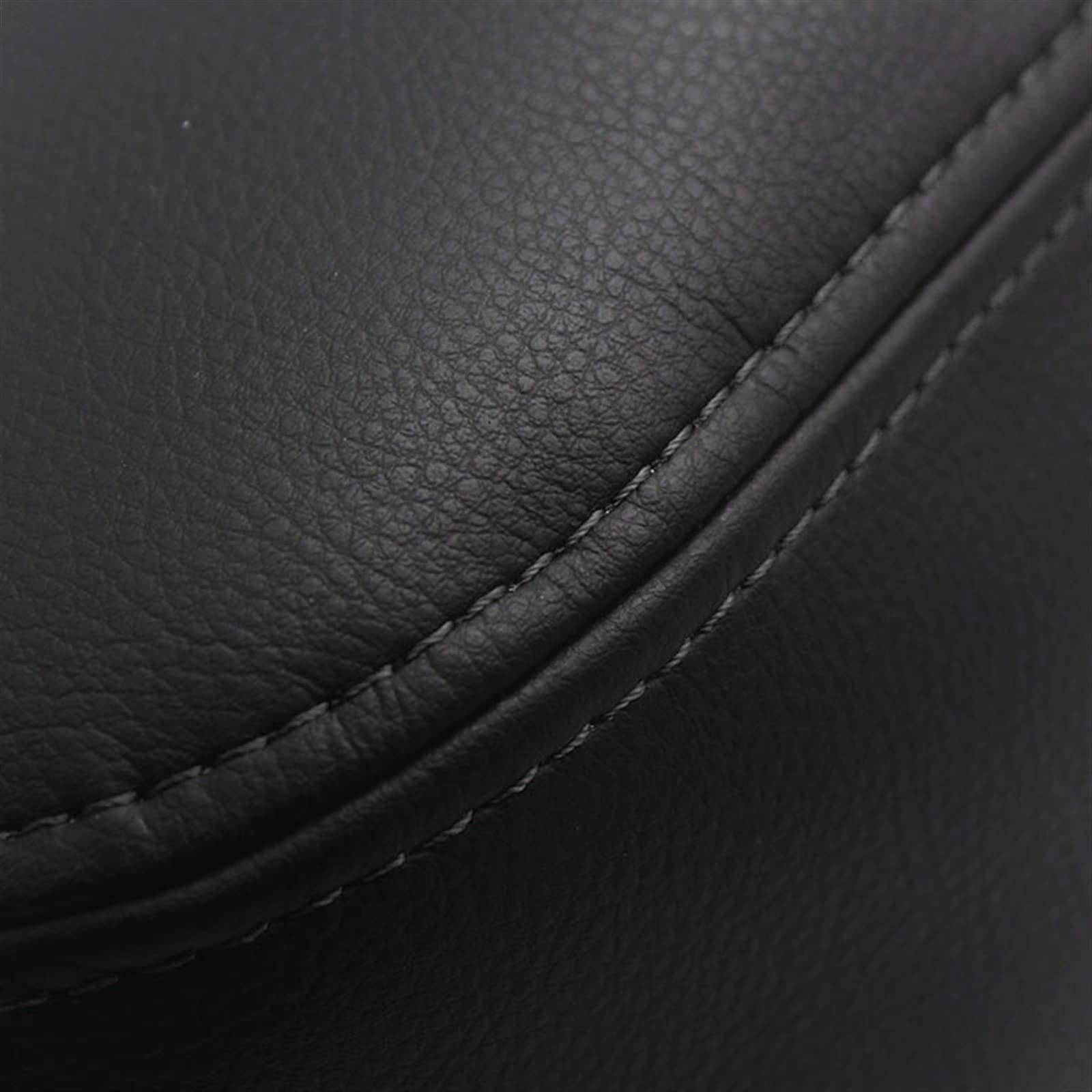 Accessori consolle Centrale Copertura Bracciolo in Pelle Morbida per Cadillac ATS 2013 2014-2019 Copertura Fascia Elastica della Scatola del Bracciolo di Controllo Centrale Dell'auto (Color : Black w