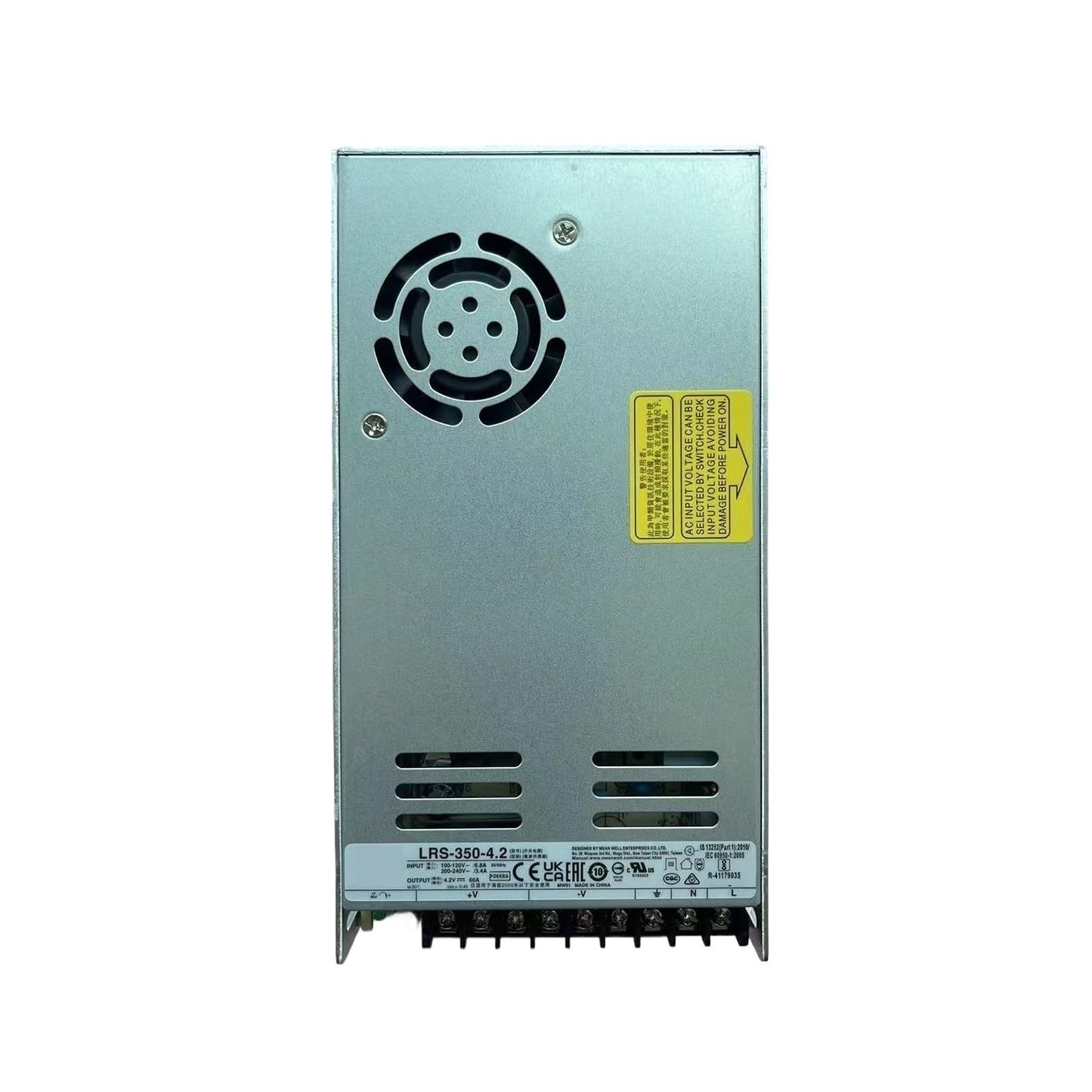 JNURGWLYH LRS-350W 3.3V 4.2V 5V12V DC 24V Switching Power Supply 48V15V36V(Lrs-350-4.2)