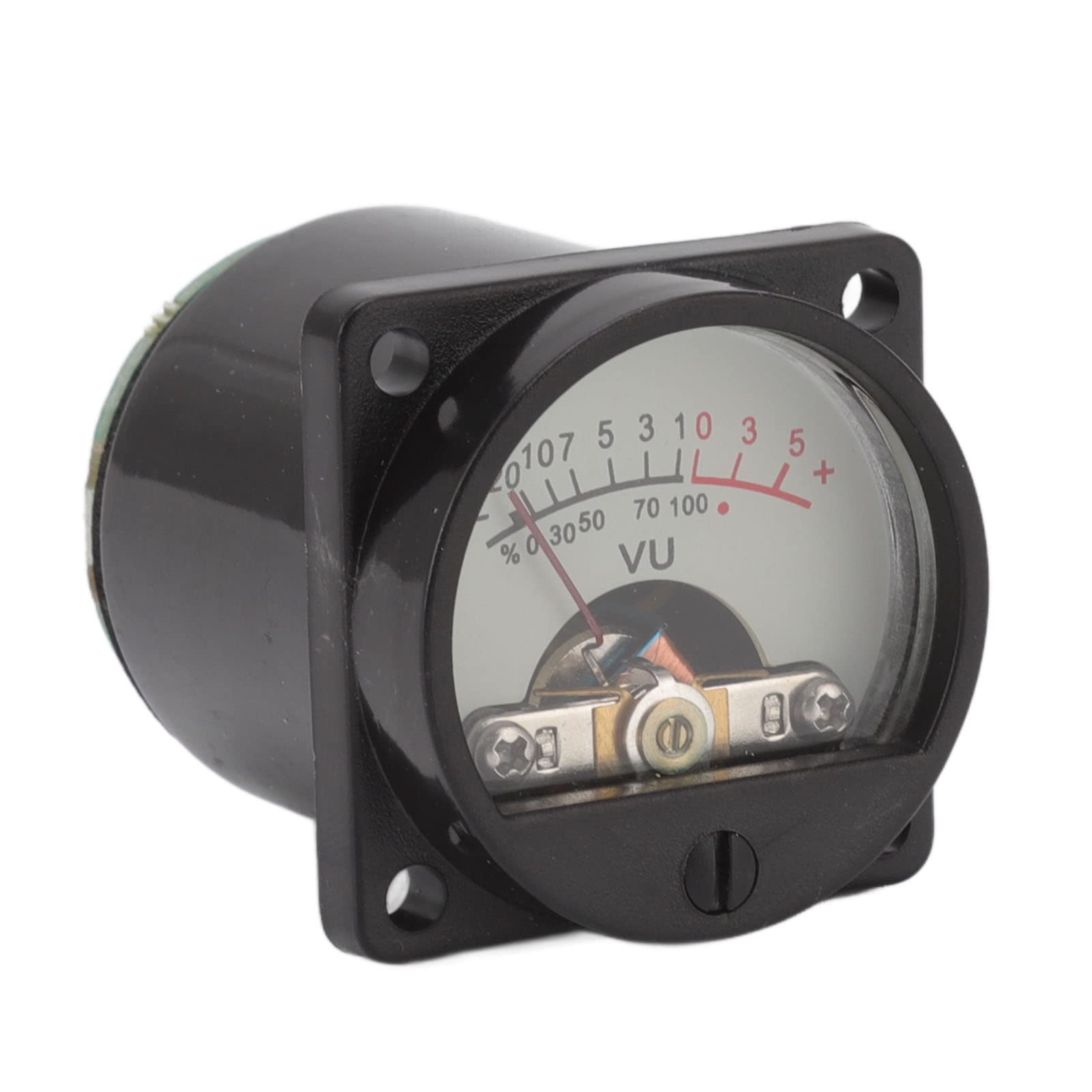 500UA VU Meter Audio VU Panel Meter500UA Warm Back Light Audio Level Amp Meter ABS for Home Safety Switches