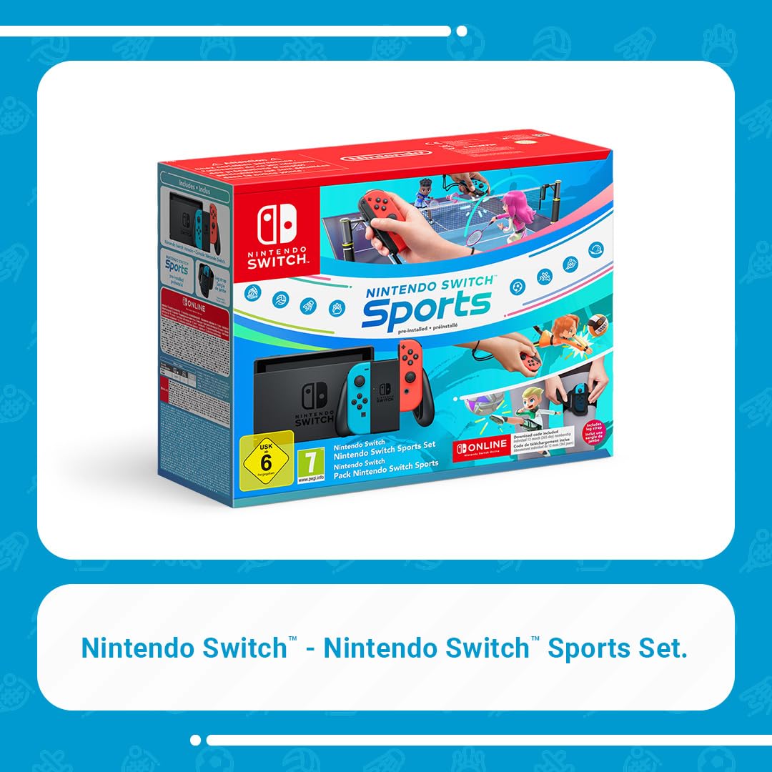 Nintendo Switch (Neon Red/Neon Blue) Switch Sports Pre
