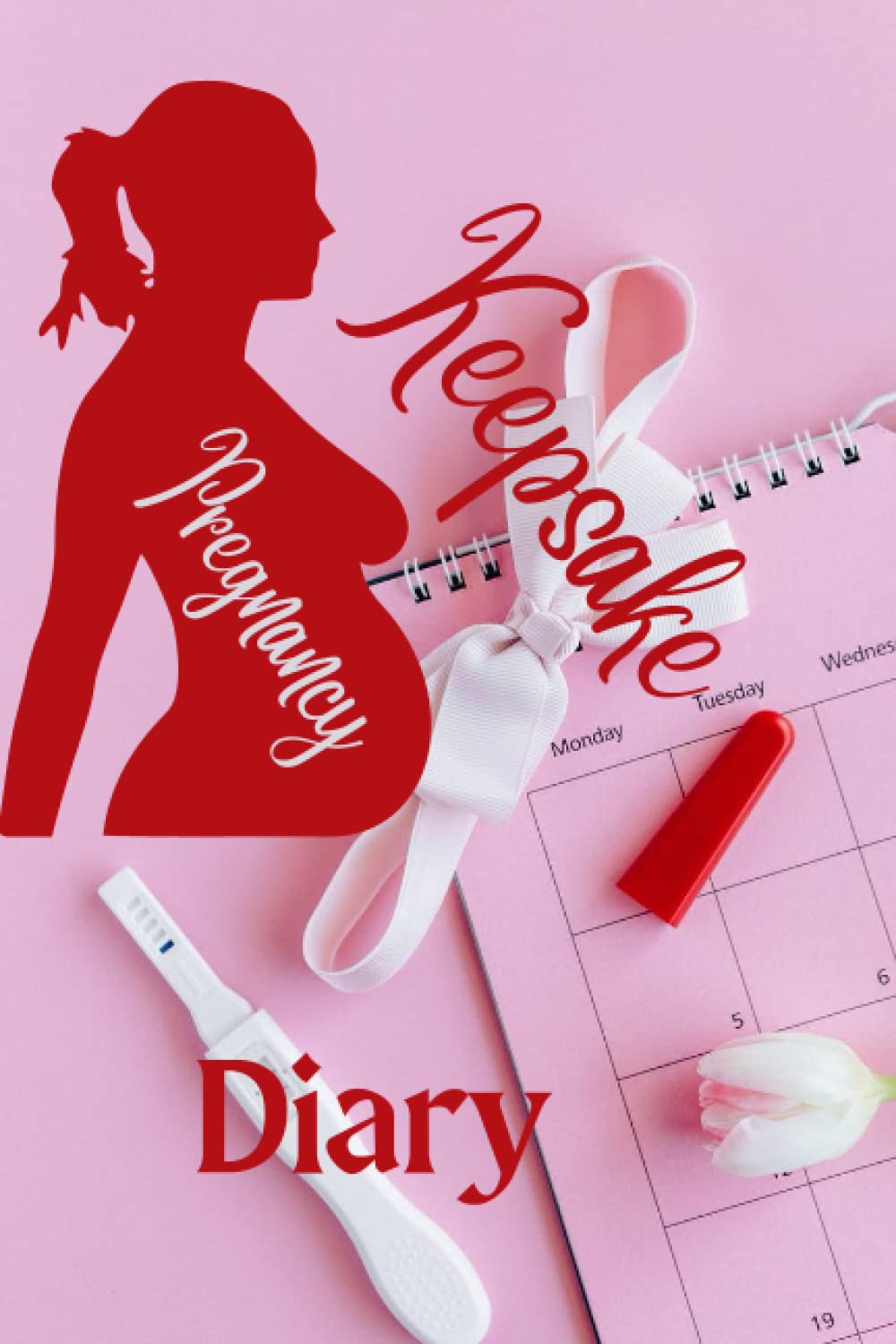 Keepsake Pregnancy Diary: with cute baby pink cover. Fill the prompted and free style pages with all the memories you want to share with your child as they grow.