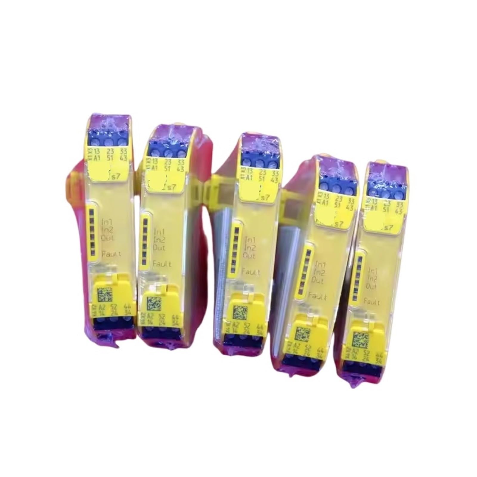 JFQOWCMP 1pcs 750107 Relay S7 24VDC 4 N/o 1 N/c