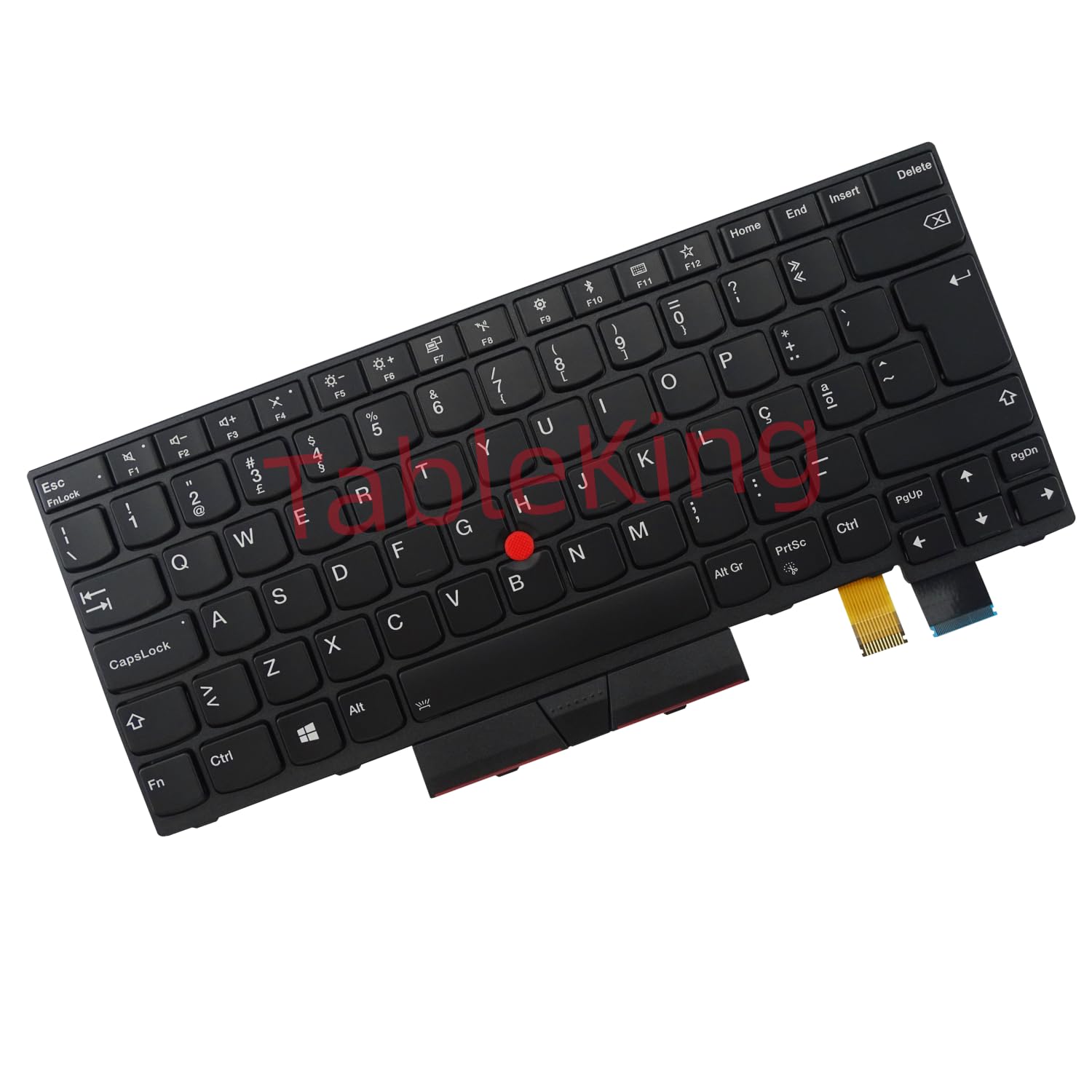 Tastiera di ricambio con retroilluminato per Lenovo Thinkpad T470 T480 A475 A485 (Portogallo)