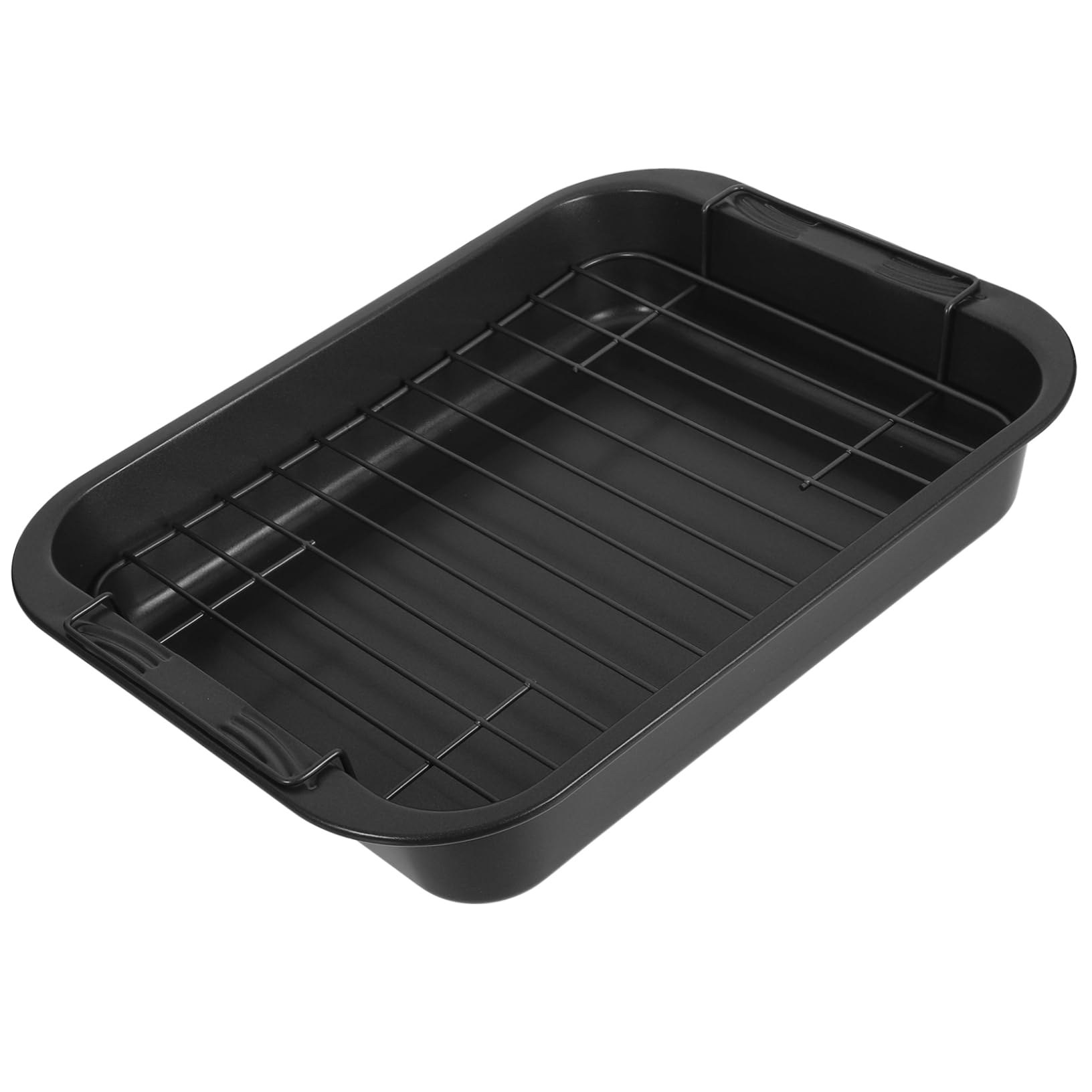 Alipis Moule à Pâtisserie Profond Moule à Gâteau Rectangulaire Plaque de Cuisson Réutilisable pour Biscuits et Desserts