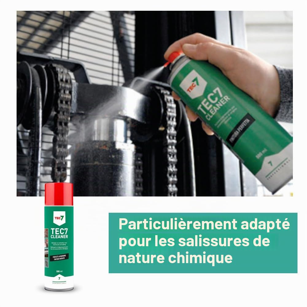 Tec7 Cleaner - Nettoyant et dégraissant universel - Tec7-0,5 L - Aérosol