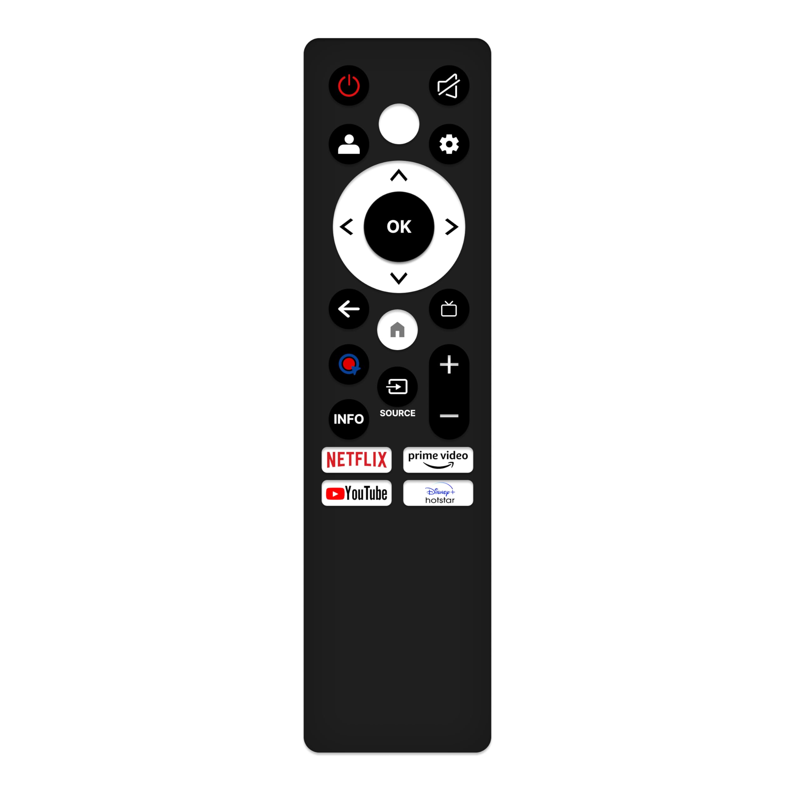 ZIEVA Compatible with Panasonic Smart tv Remote - Without Voice - Hot Keys Netflix, Prime Video, YouTube and Hotstar (Arrow) - Use for LCD LED OLED QLED UHD Android 4K TVs (B0D8J5JHPQ) Amazon Price History, Amazon Price Tracker