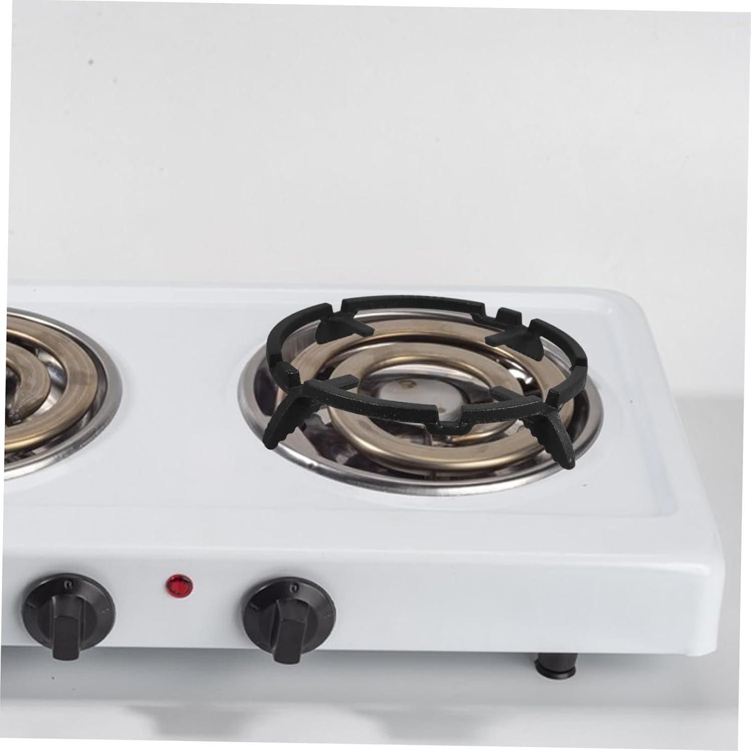 Gas Stove Support Rack Cast Iron Wok Ring Replacement with Handles