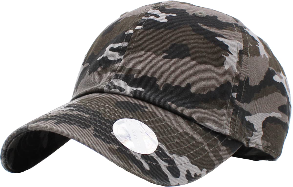 KBETHOSClassic Washed Cotton Baseball Cap