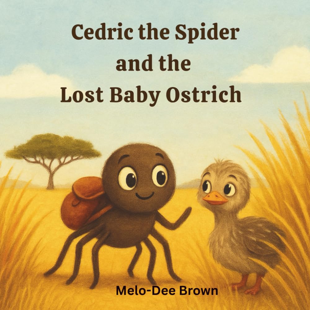 Cedric the Spider and the Lost Baby Ostrich