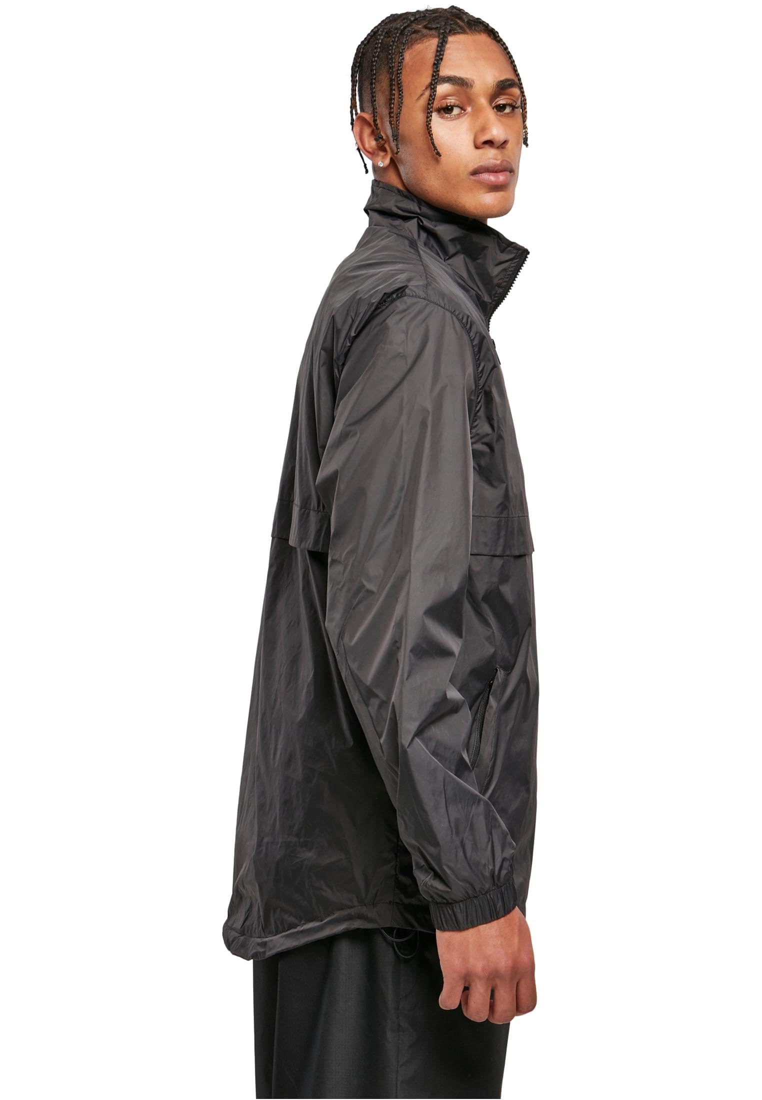 Urban Classics Herren Stand Up Collar Pull Over Jacket