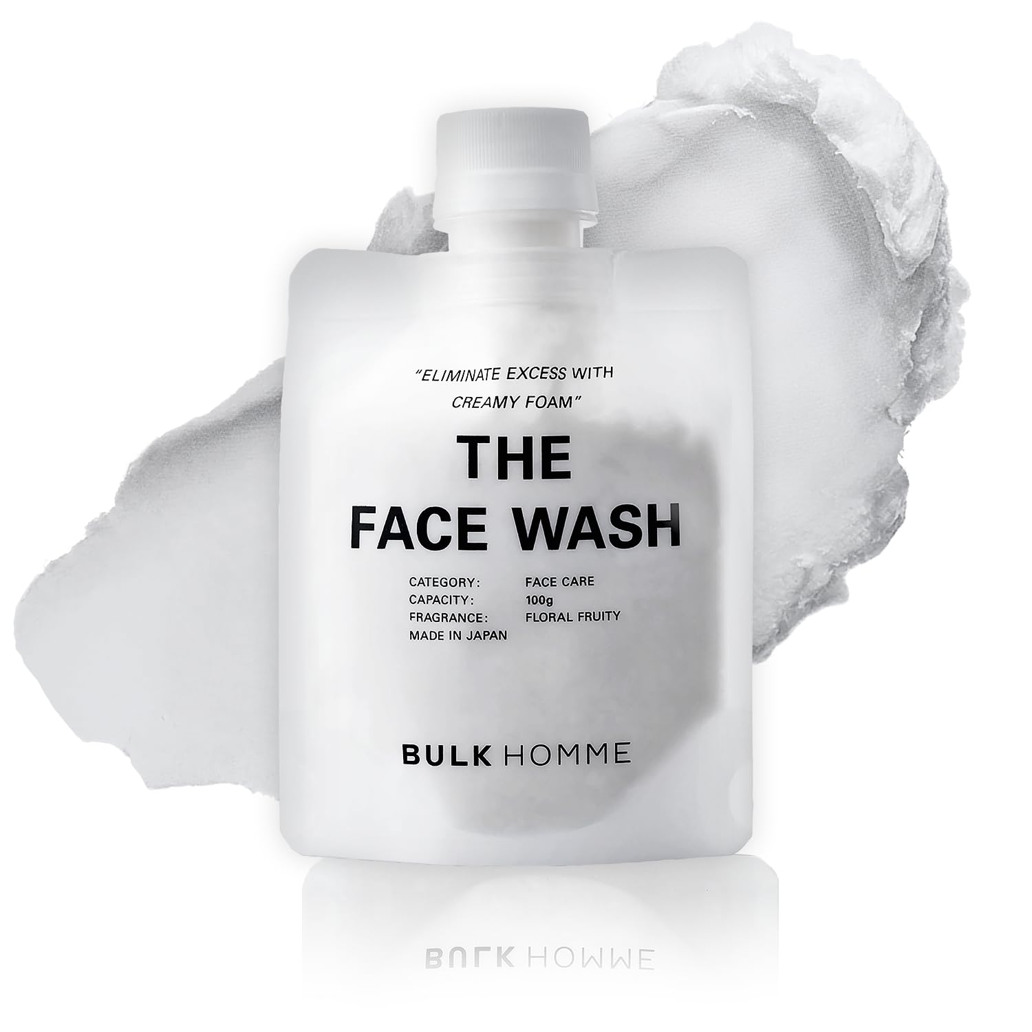 Amazon | バルクオム 洗顔 メンズ 100g THE FACE WASH 泡 泡洗顔 洗顔