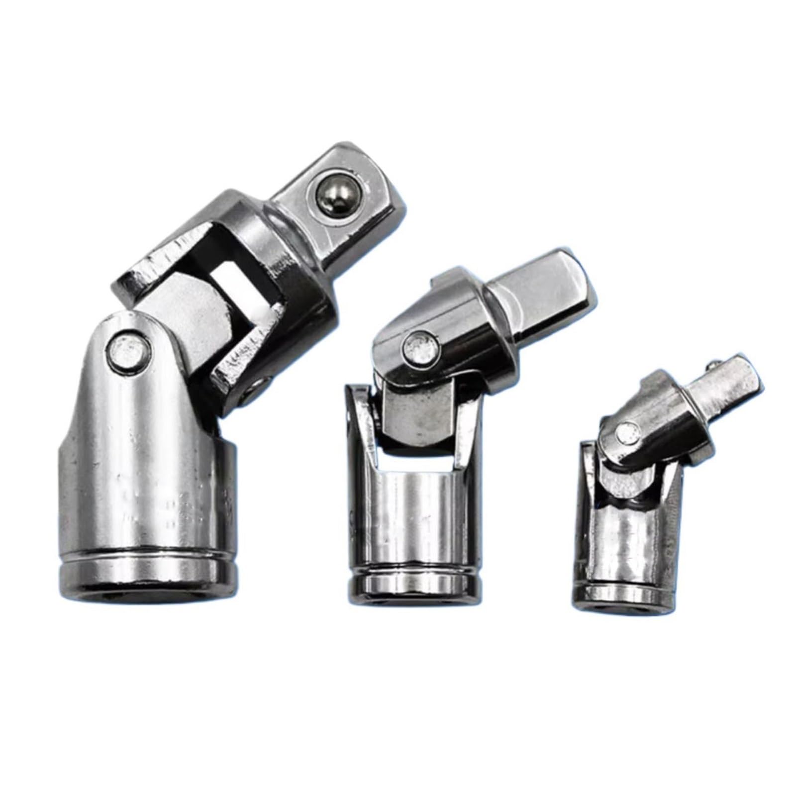 Adaptador Enchufe Oscilante Impacto Aire para Automóvil Llave Vaso para Bujía Junta Giratoria Herramienta Manual 1/2 3/8 1/4 Pulgadas Juego de Llave para Bujías