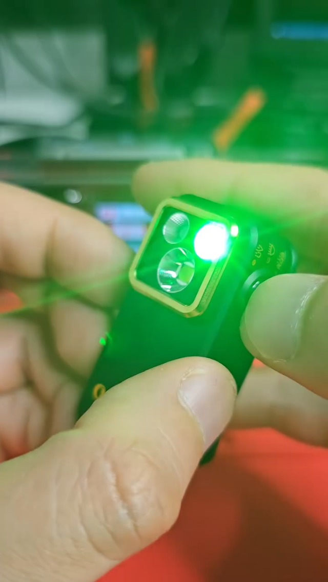 Image of OLIGHT Oclip Pro S EDC Flashlight Clip-on Light, 600 Lumens Type-C Rechargeable with White LED, UV and RGB, Magnetic Flash Lights for Working, Signaling, Inspection and Outdoor Use (Orange)