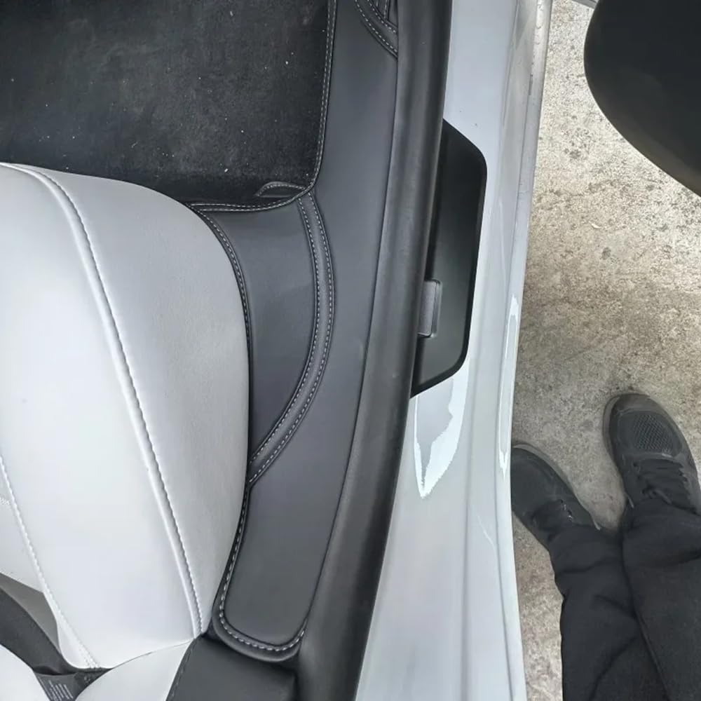 Auto Instaplijsten Protector, Voor Tesla Model 3 Y X S,Drempel Scuff